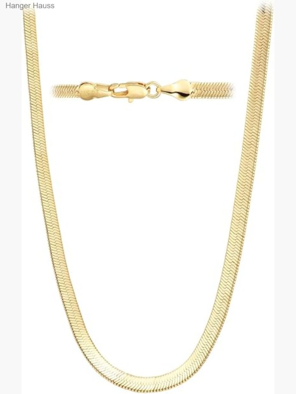 Unisex 14K Gold Filled 4mm Snake Chain Necklace Dainty 18-24Inch High Quality
